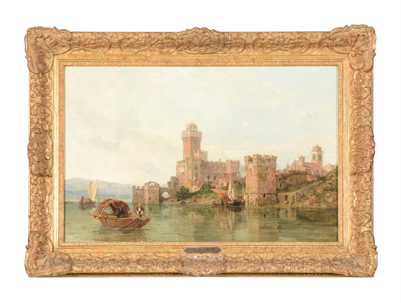 GEORGE CLARKSON STANFIELD (BRITISH 1828 - 1878), THE CASTLE OF SIRMIONE - Image 2 of 3