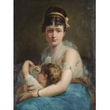 ENGLISH SCHOOL (19TH CENTURY), MOTHER AND CHILD