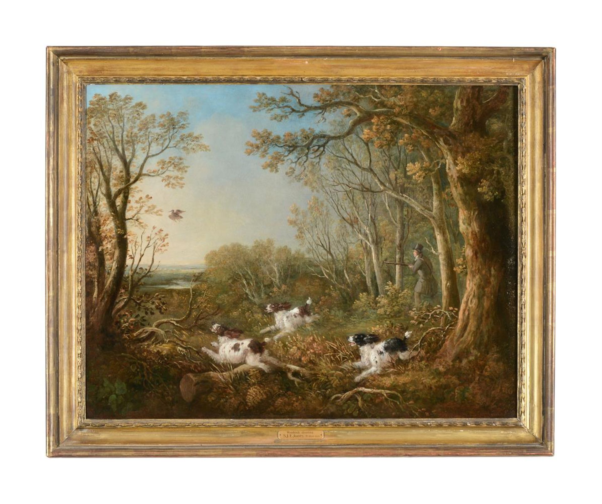 SAMUEL JOHN EGBERT JONES (BRITISH 1797-1861), WOODCOCK SHOOTING - Image 2 of 4