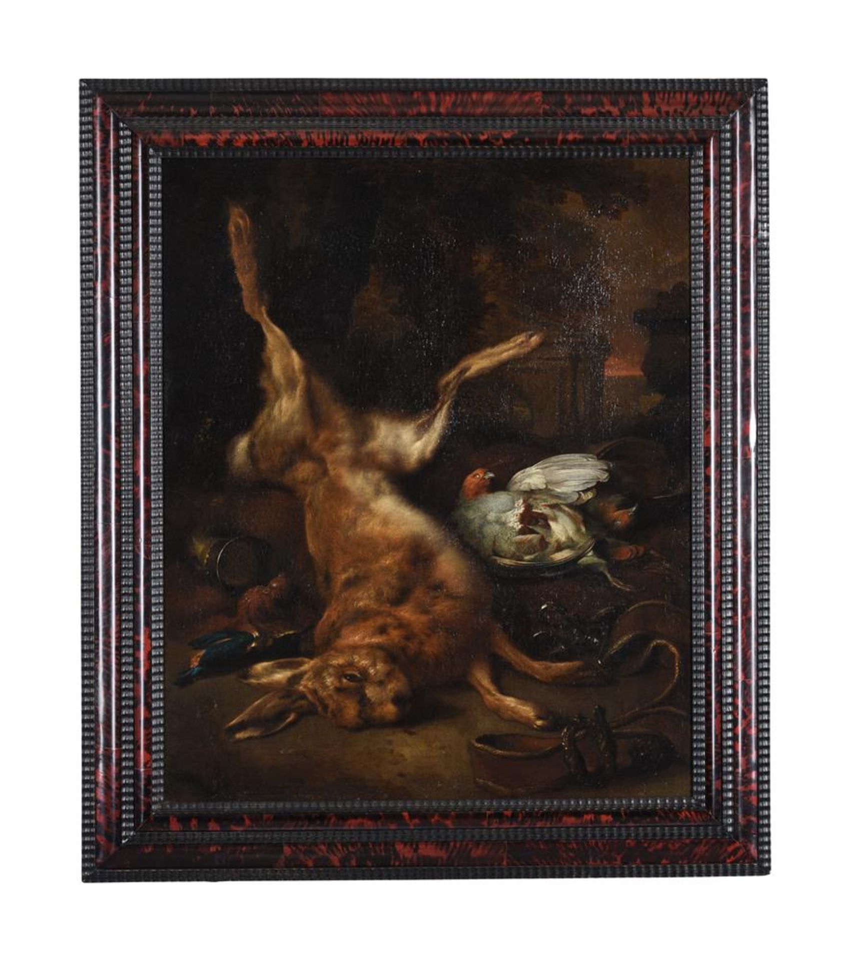 FOLLOWER OF JAN WEENIX, A STILL LIFE WITH A PARTRIDGE; AND A STILL LIFE WITH A HARE - Image 3 of 8