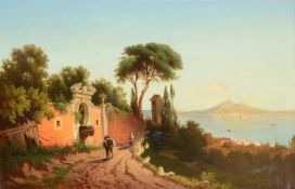 ANTON PICK (AUSTRIAN 1840-1902), THE BAY OF NAPLES