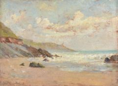 WALTER FOLLEN BISHOP (BRITISH 1856-1936), BEACH SCENE