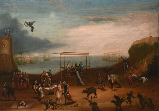 CIRCLE OF HUBERT-FRANCOIS GRAVELOT (FRENCH 1699-1773), THE EUROPEAN RACE