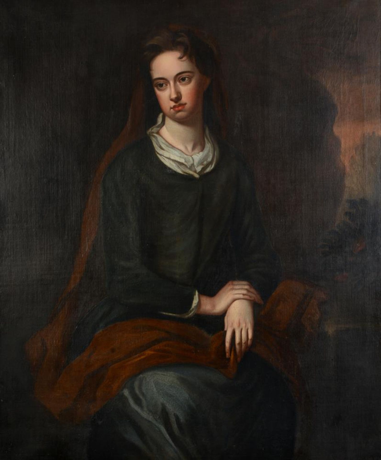 FOLLOWER OF SIR GODFREY KNELLER, PORTRAIT OF A LADY, POSSIBLY SARAH, DUCHESS OF MARLBOROUGH