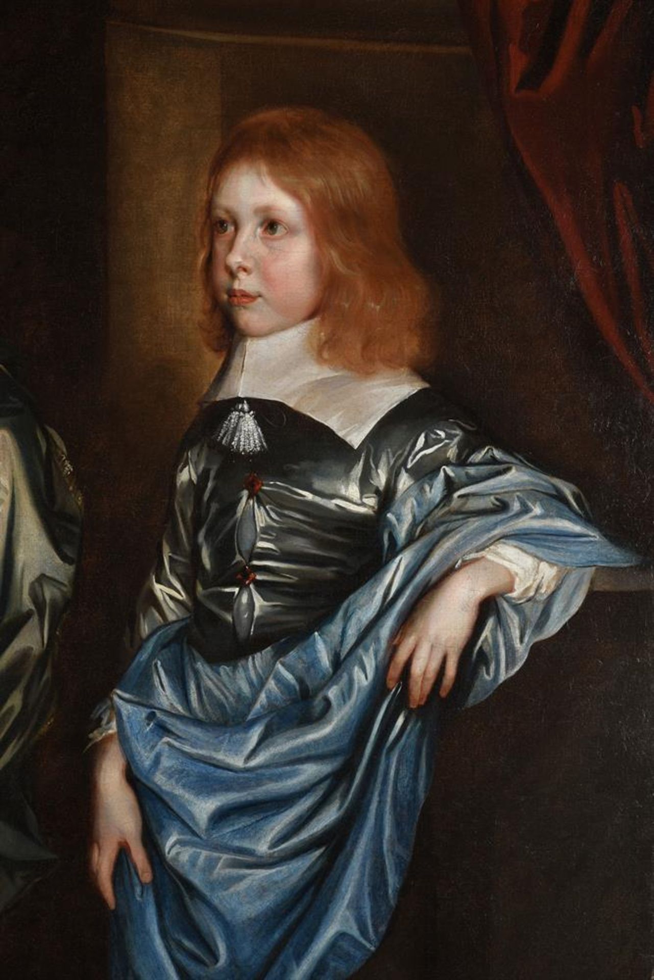 ATTRIBUTED TO JOAN CARLILE (BRITISH CIRCA 1606-1679), PORTRAIT OF ANNE - Image 4 of 6