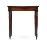 A GEORGE IV MAHOGANY SIDE TABLE, CIRCA 1835