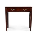 A GEORGE III MAHOGANY SIDE TABLE, IN THE MANNER OF THOMAS CHIPPENDALE, CIRCA 1780