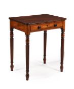 A REGENCY MAHOGANY 'CHAMBER' TABLE, ATTRIBUTED TO GILLOWS, CIRCA 1820