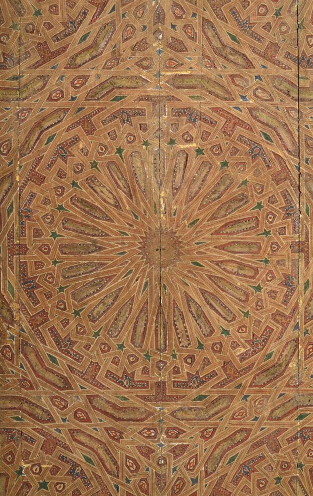 Y A HISPANO MORESQUE ROOM PANEL, MID 16TH CENTURY AND LATER - Bild 2 aus 4
