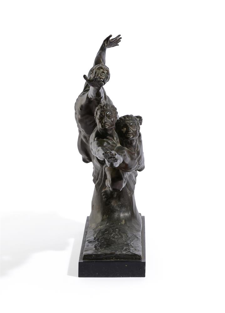 λ ROBERT P. DELANDRE (FRENCH 1879-1961), A BRONZE 'ALLÉGORIE DE LA VITESSE' - Image 4 of 7