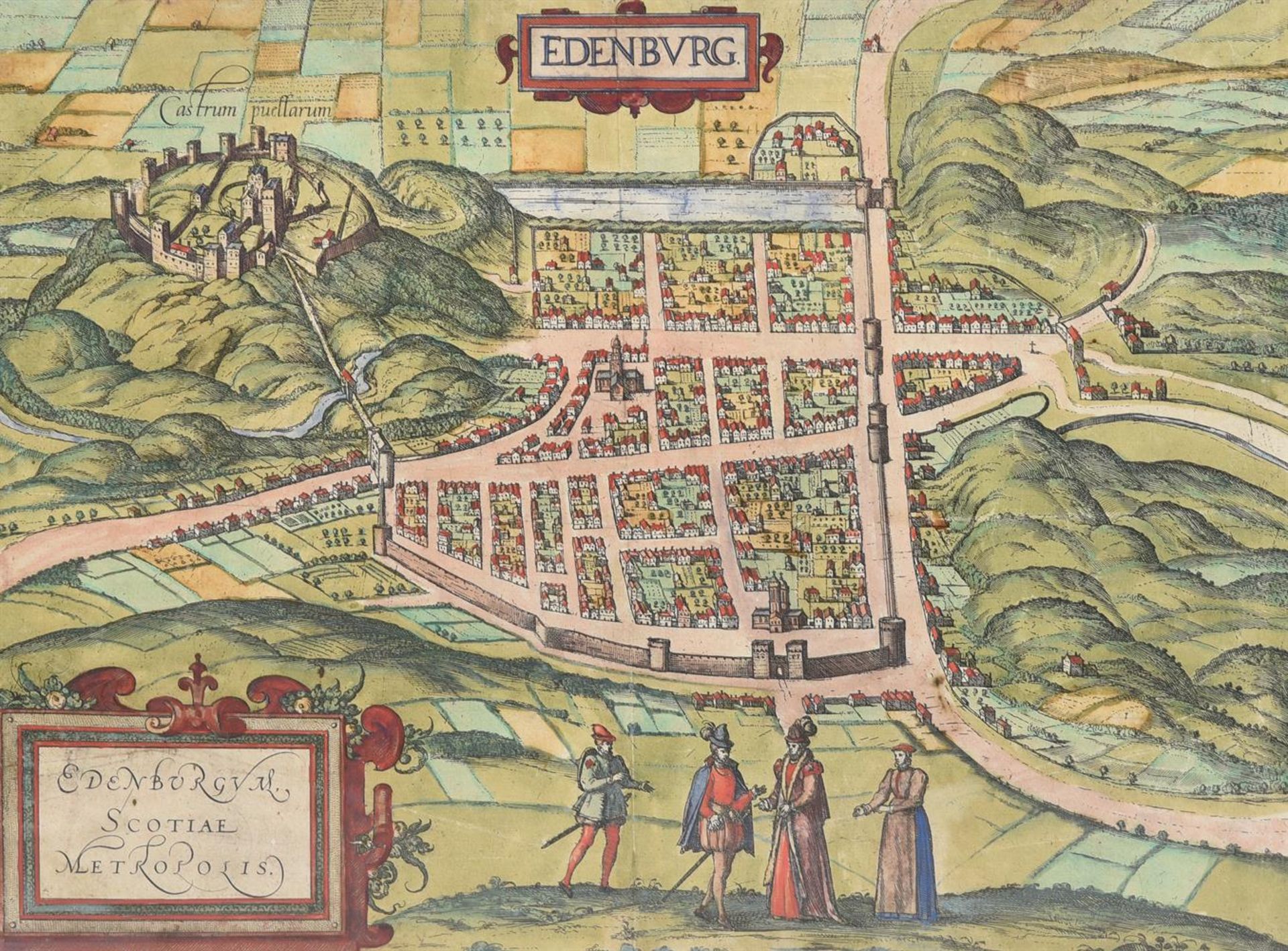 JOHN SPEED (BRITISH, 1552-1629), A GROUP OF FIVE HAND TINTED MAPS, 17TH CENTURY AND LATER - Image 3 of 7