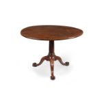 A GEORGE III MAHOGANY TRIPOD SUPPER TABLE, CIRCA 1750