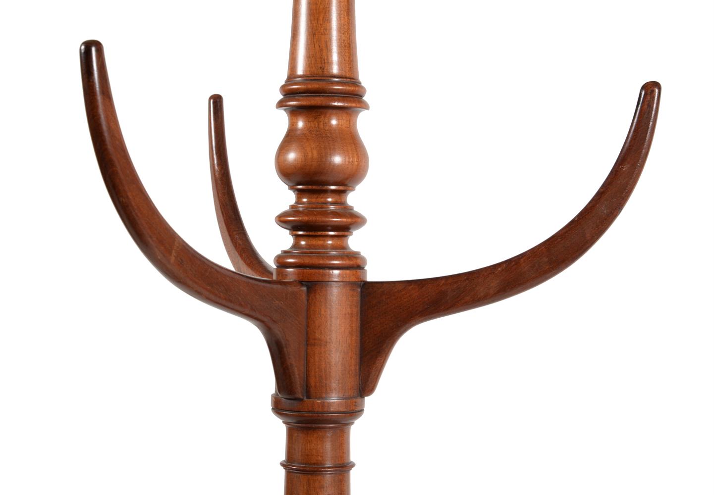 A GEORGE IV MAHOGANY AND BRASS MOUNTED HALL STAND, IN THE MANNER OF GILLOWS, CIRCA 1830 - Image 3 of 4