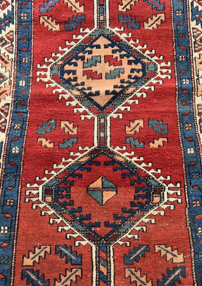 A NORTH WEST PERSIAN RUG, approximately 229 x 101cm - Image 2 of 3