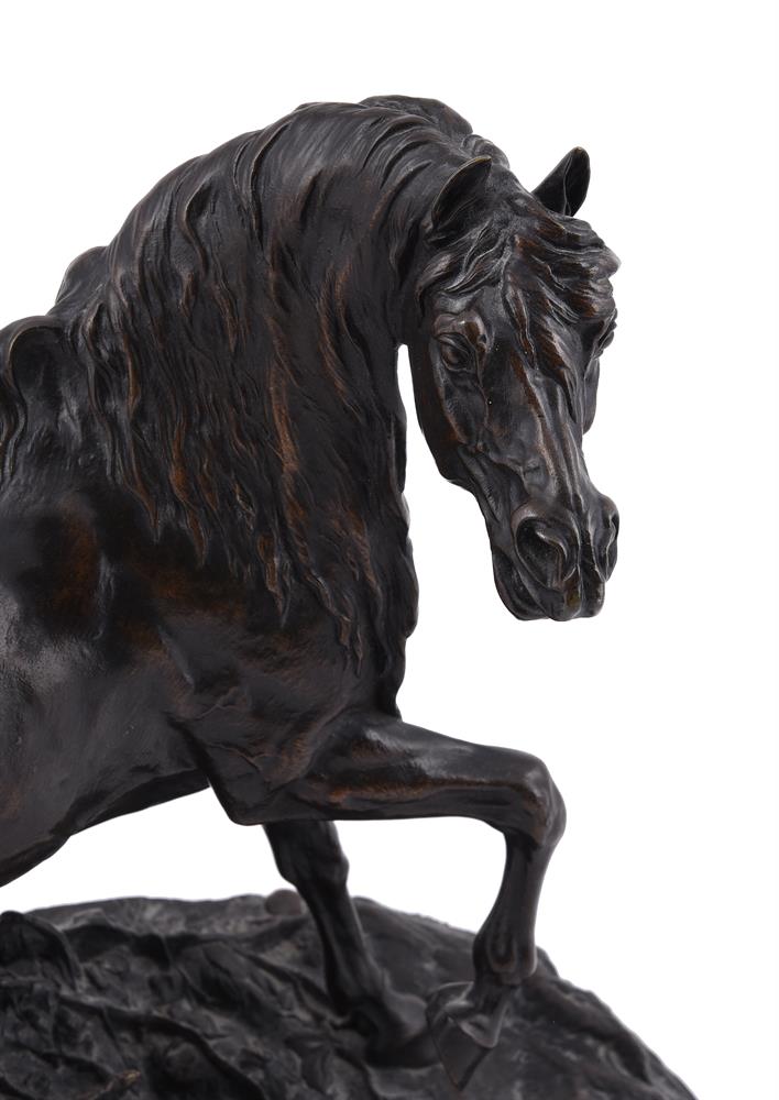 PIERRE JULES MÊNE (FRENCH 1810 - 1879) EQUESTRIAN BRONZE 'CHEVAL LIBRE', LATE 19TH CENTURY - Image 3 of 4