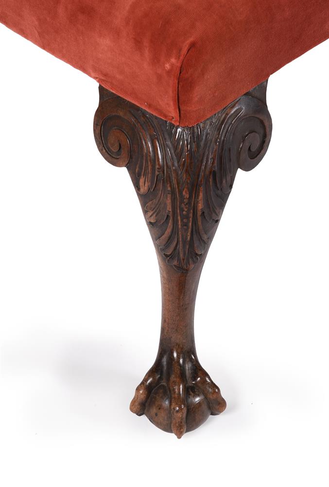 A PAIR OF GEORGE II CARVED WALNUT STOOLS, CIRCA 1740 - Image 6 of 6