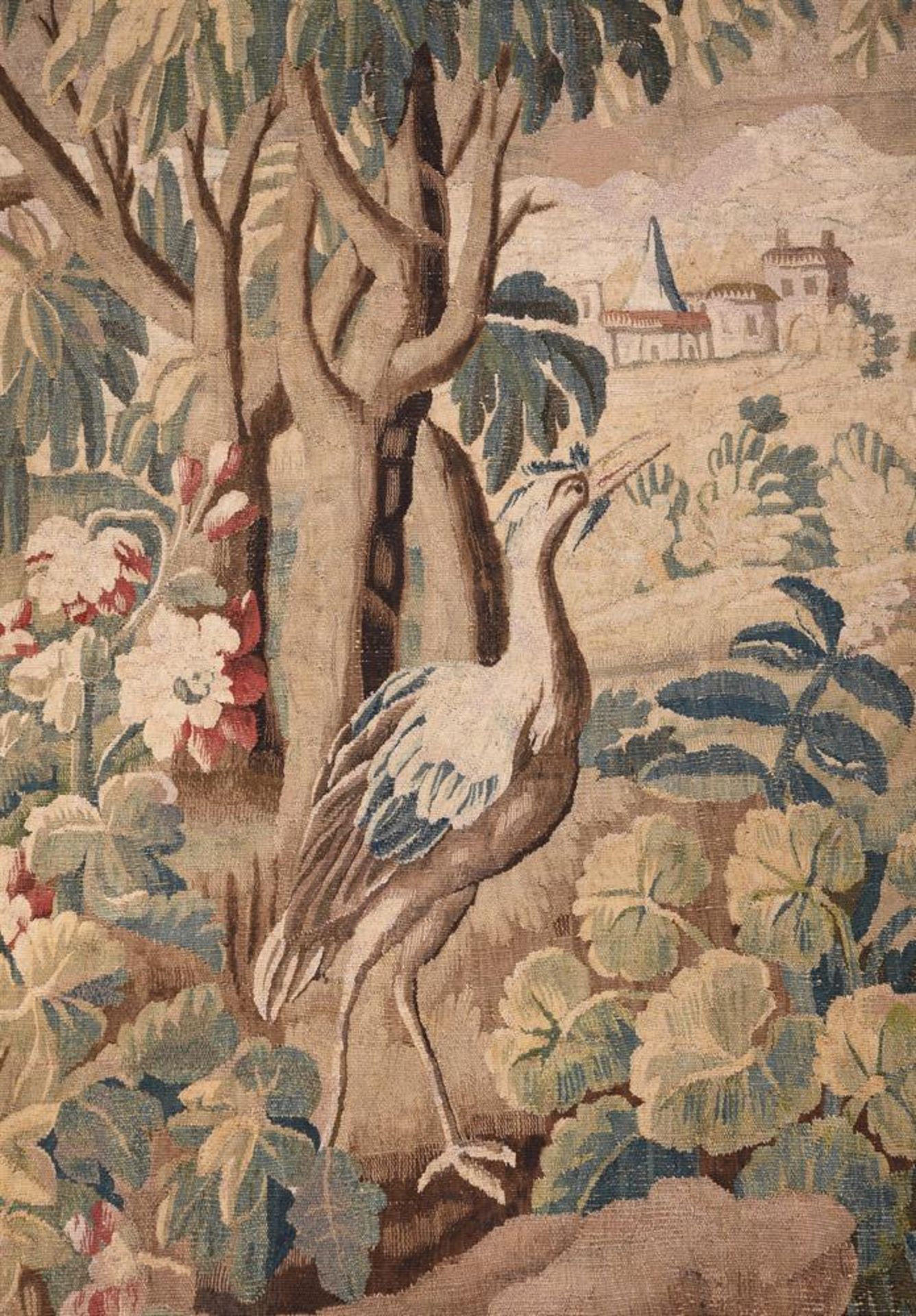 A FRENCH VERDURE TAPESTRY PANEL, LATE 17TH/EARLY 18TH CENTURY - Image 2 of 4