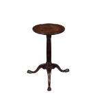 A GEORGE II MAHOGANY CANDLESTAND, CIRCA 1755