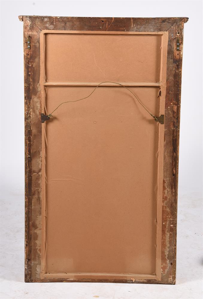 A REGENCY GILTWOOD AND VERRE ÉGLOMISÉ WALL MIRROR, CIRCA 1815 - Image 5 of 5