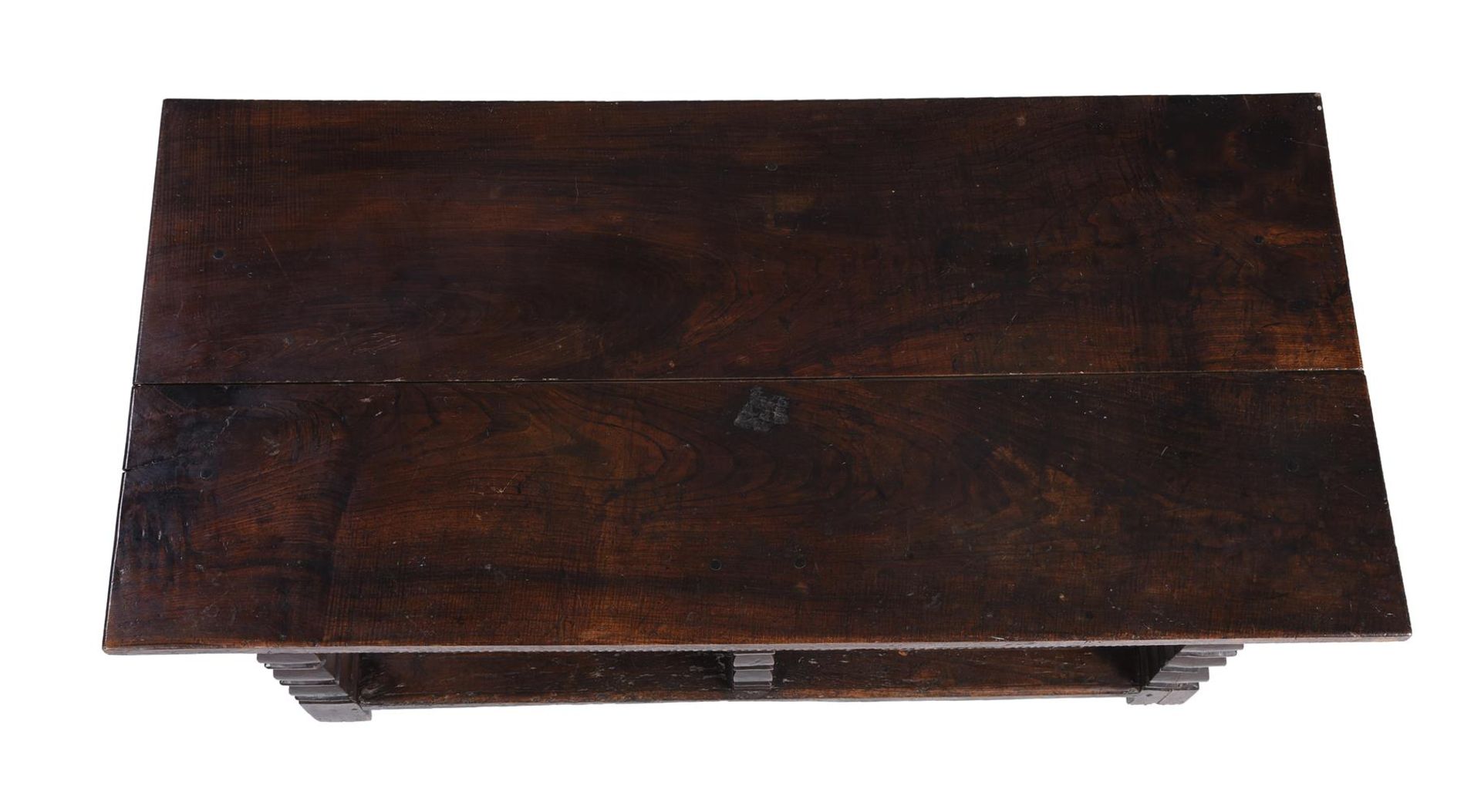 A SPANISH CHESTNUT CENTRE OR SIDE TABLE, 17TH CENTURY - Image 3 of 4