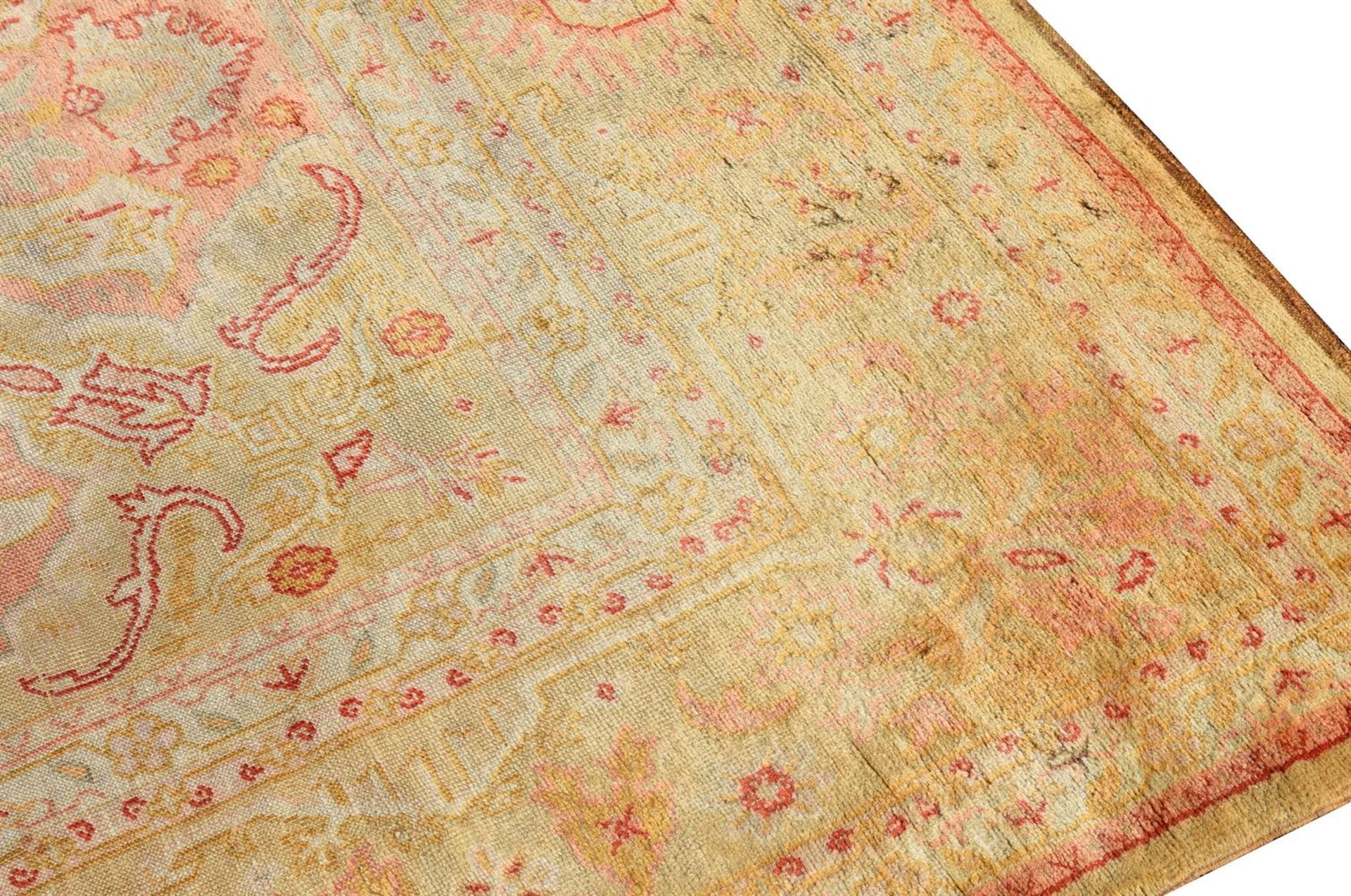 AN USHAK CARPET, approximately 455 x 366cm - Image 7 of 7