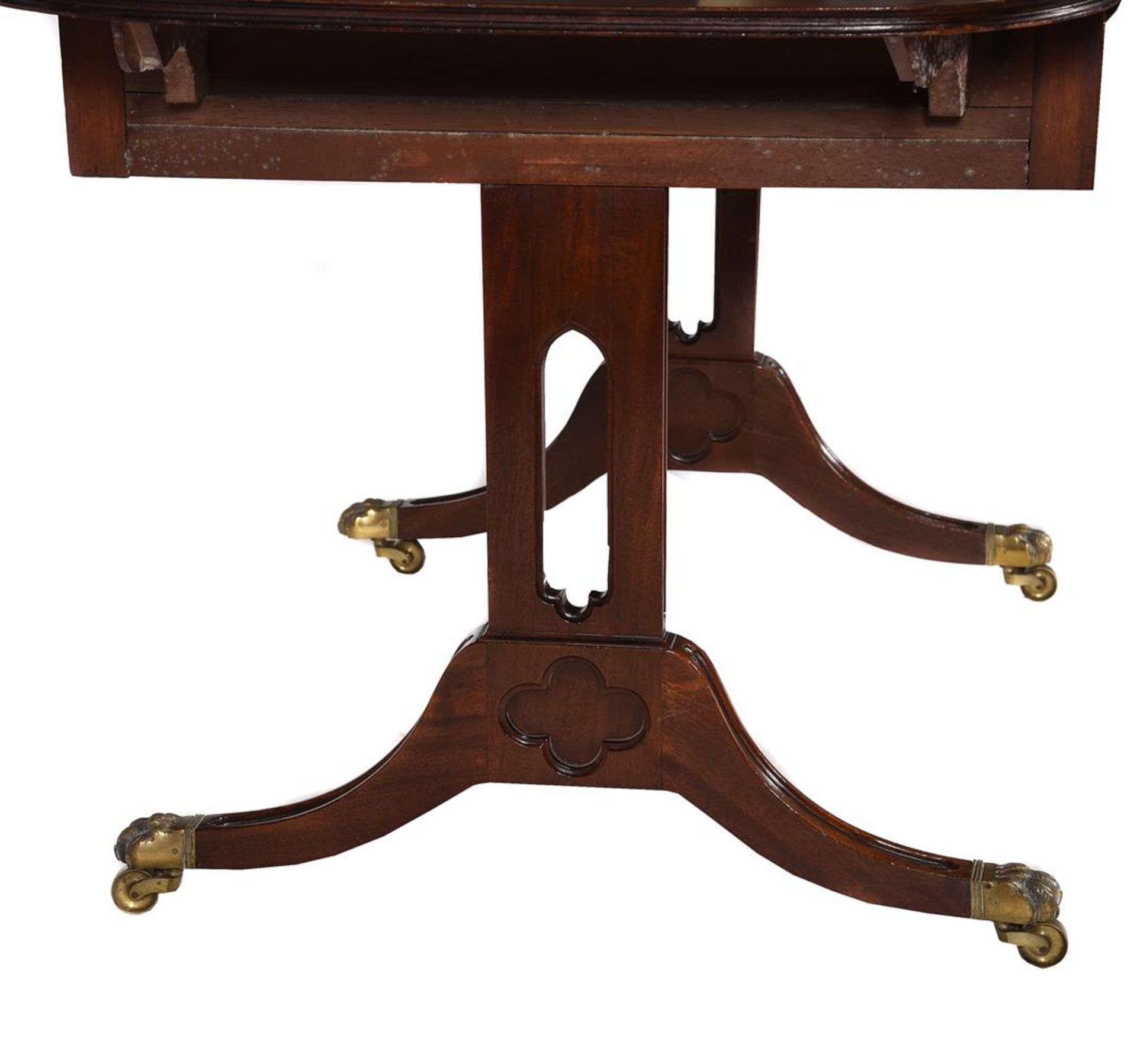 A GEORGE IV MAHOGANY SOFA TABLE, IN GOTHIC REVIVAL TASTE, CIRCA 1825 - Image 5 of 5