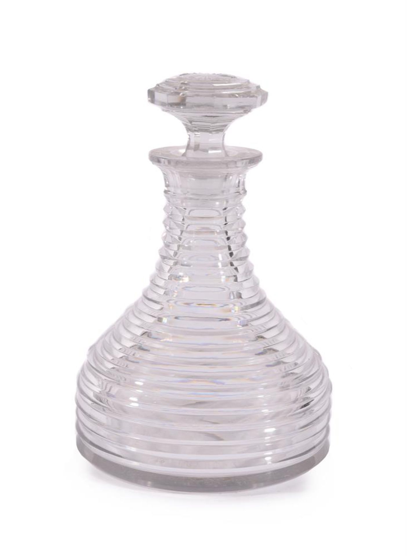 A REGENCY SHIP'S DECANTER, CIRCA 1820