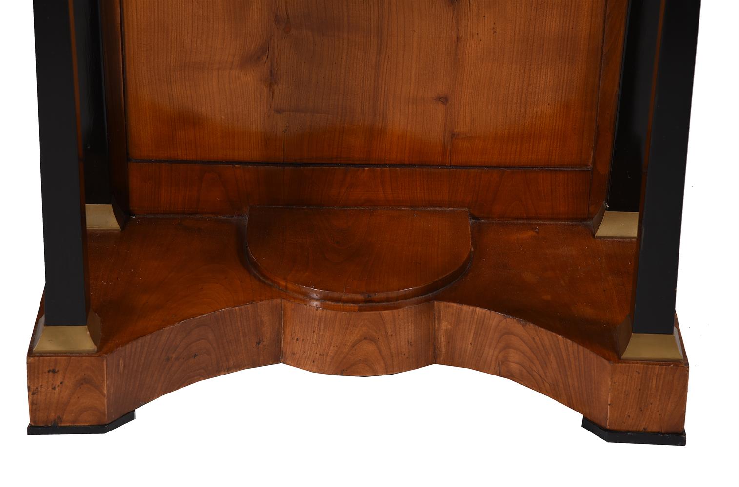 Y A PAIR OF EMPIRE BIRCH AND EBONISED CONSOLE TABLES, CIRCA 1810 - Image 3 of 3