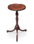 A REGENCY MAHOGANY CANDLESTAND, CIRCA 1815