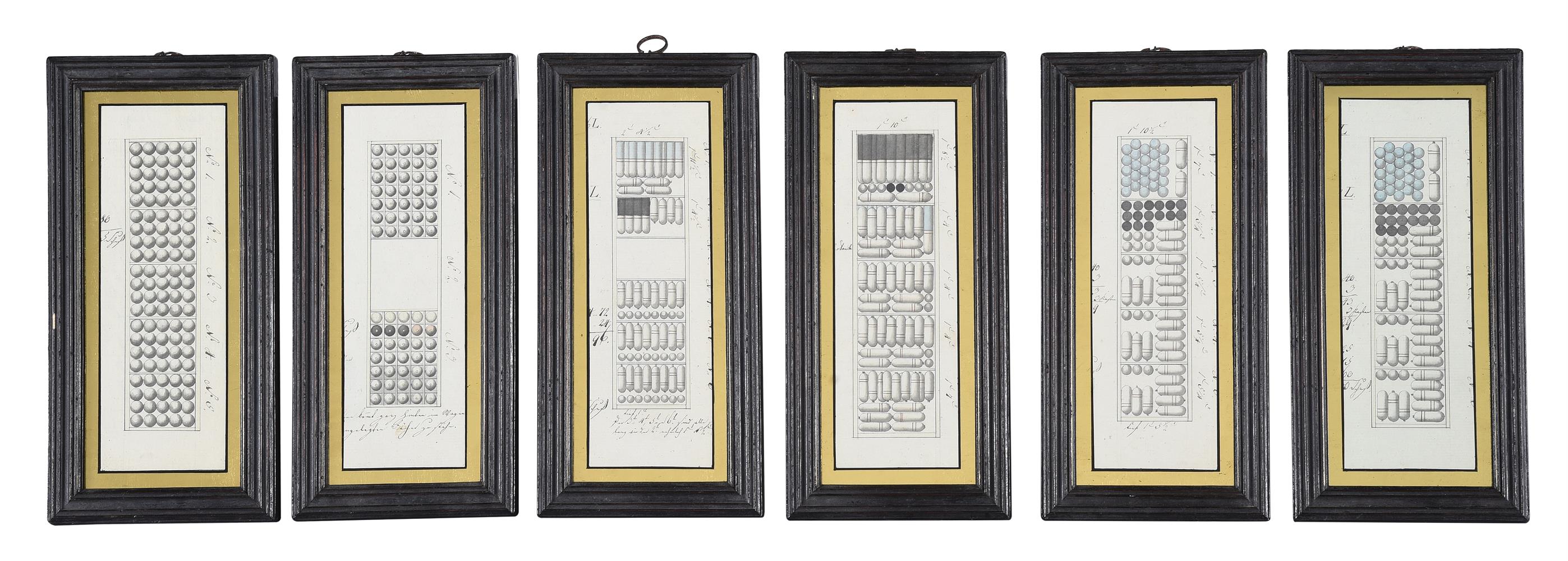 GERMAN SCHOOL (CIRCA 1785), TWELVE DESIGNS FOR FIELD ARTILLERY AND MUNITIONS - Image 3 of 5