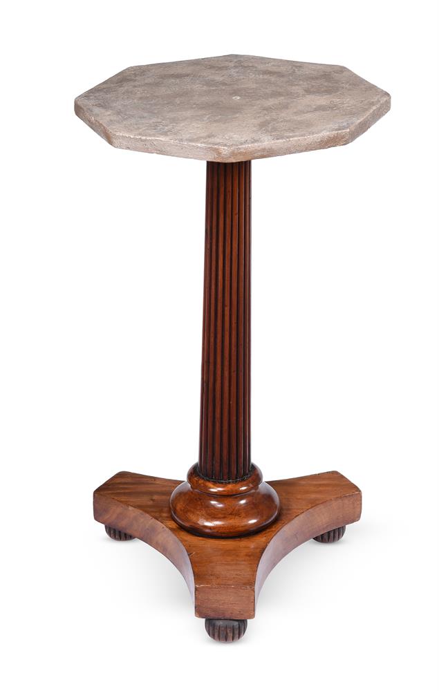 A DUTCH MAHOGANY KETTLE STAND - Image 2 of 3