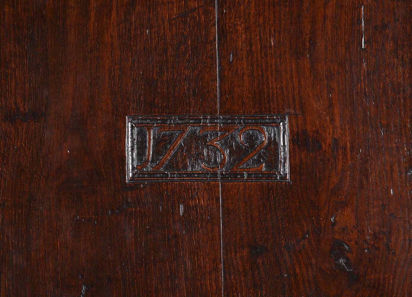 A LARGE OAK WARDROBE IN EARLY 18TH CENTURY STYLE - Image 3 of 4