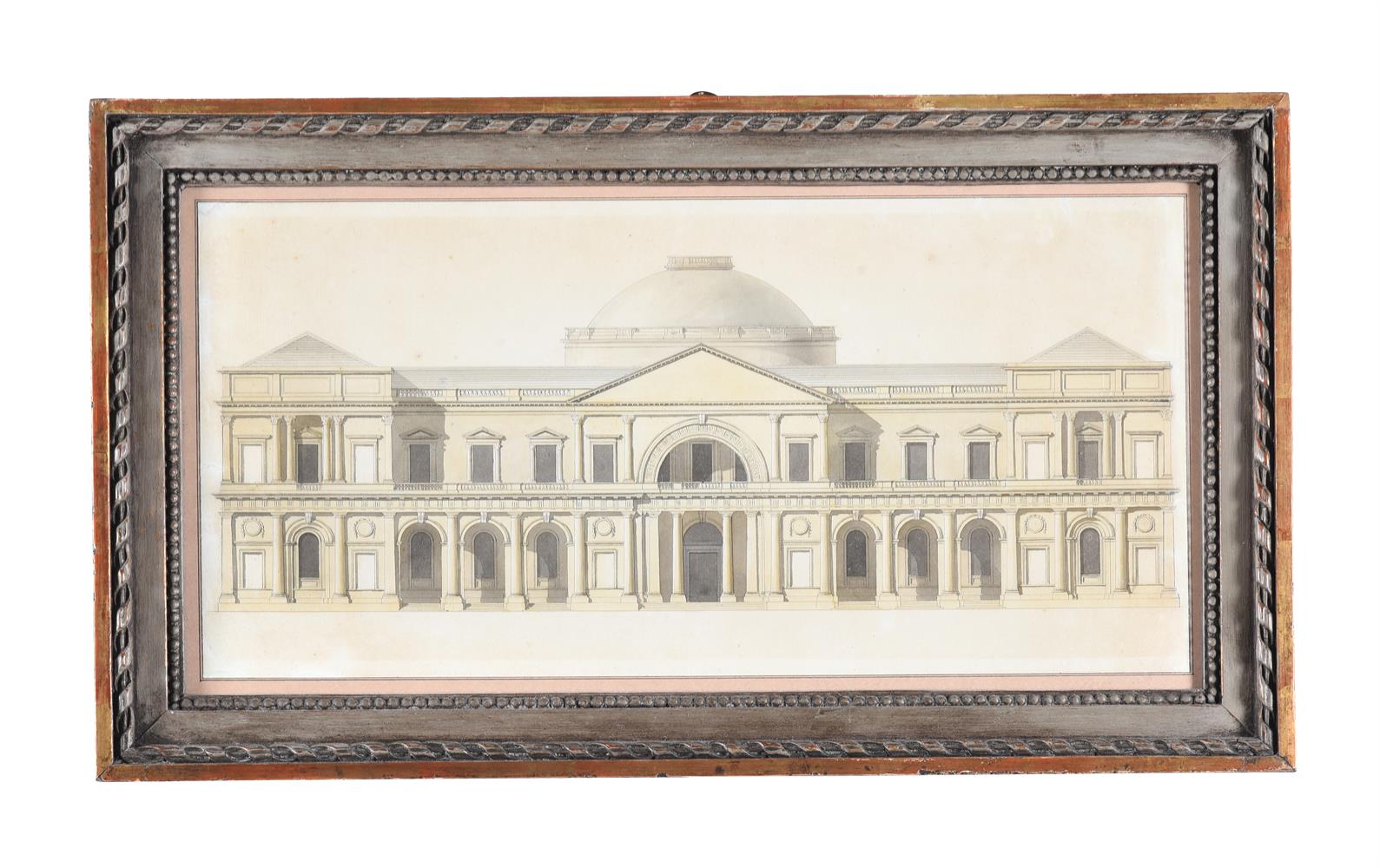 THOMAS SANDBY (ENGLISH 1721 - 1798), DESIGN FOR THE ROYAL EXCHANGE BUILDING IN DUBLIN