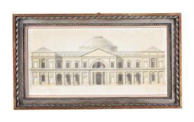 THOMAS SANDBY (ENGLISH 1721 - 1798), DESIGN FOR THE ROYAL EXCHANGE BUILDING IN DUBLIN