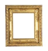 AN ENGLISH NEO-CLASSICAL GILT WOOD FRAME, BY G. COOPER, PICCADILLY