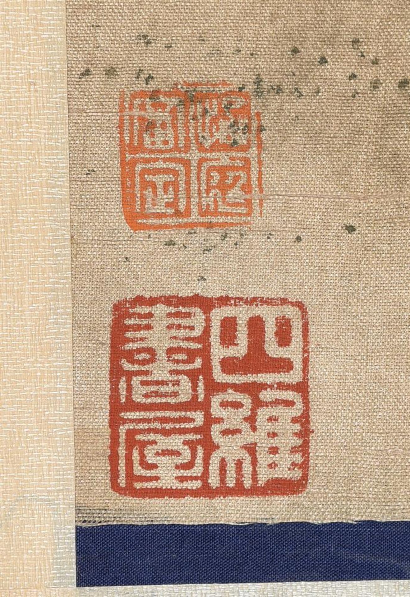 Anonymous (Qing Dynasty) scroll of Ladies - Image 2 of 2