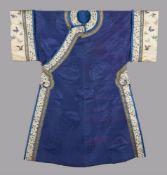 An elegant Chinese Manchu woman's full length Court gown