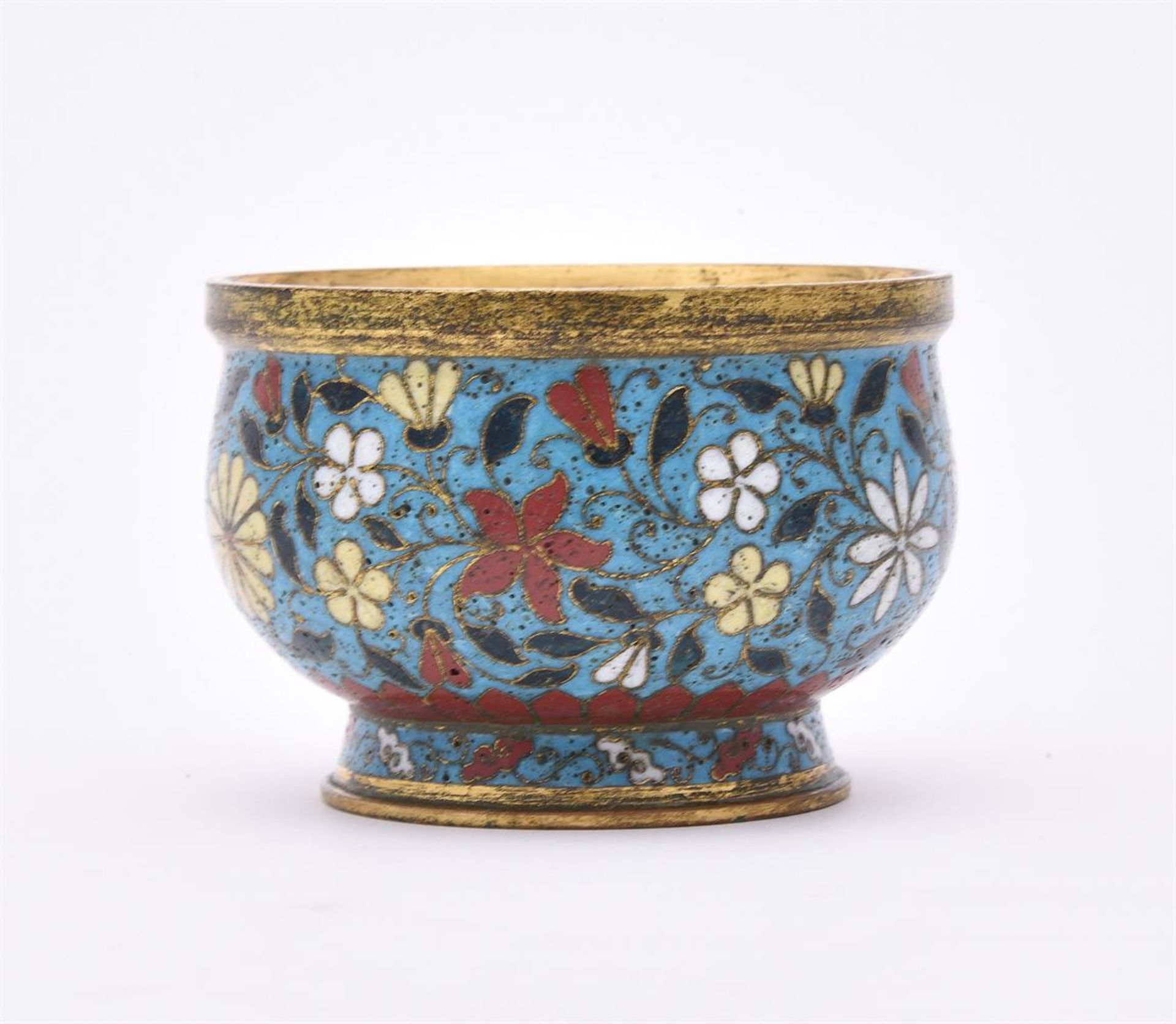 A Chinese cloisonné bowl - Image 2 of 4