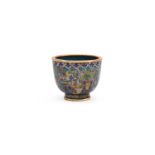 A small Chinese cloisonne 'Antiquities' bowl