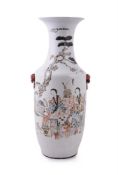 A large Chinese vase