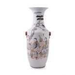 A large Chinese vase