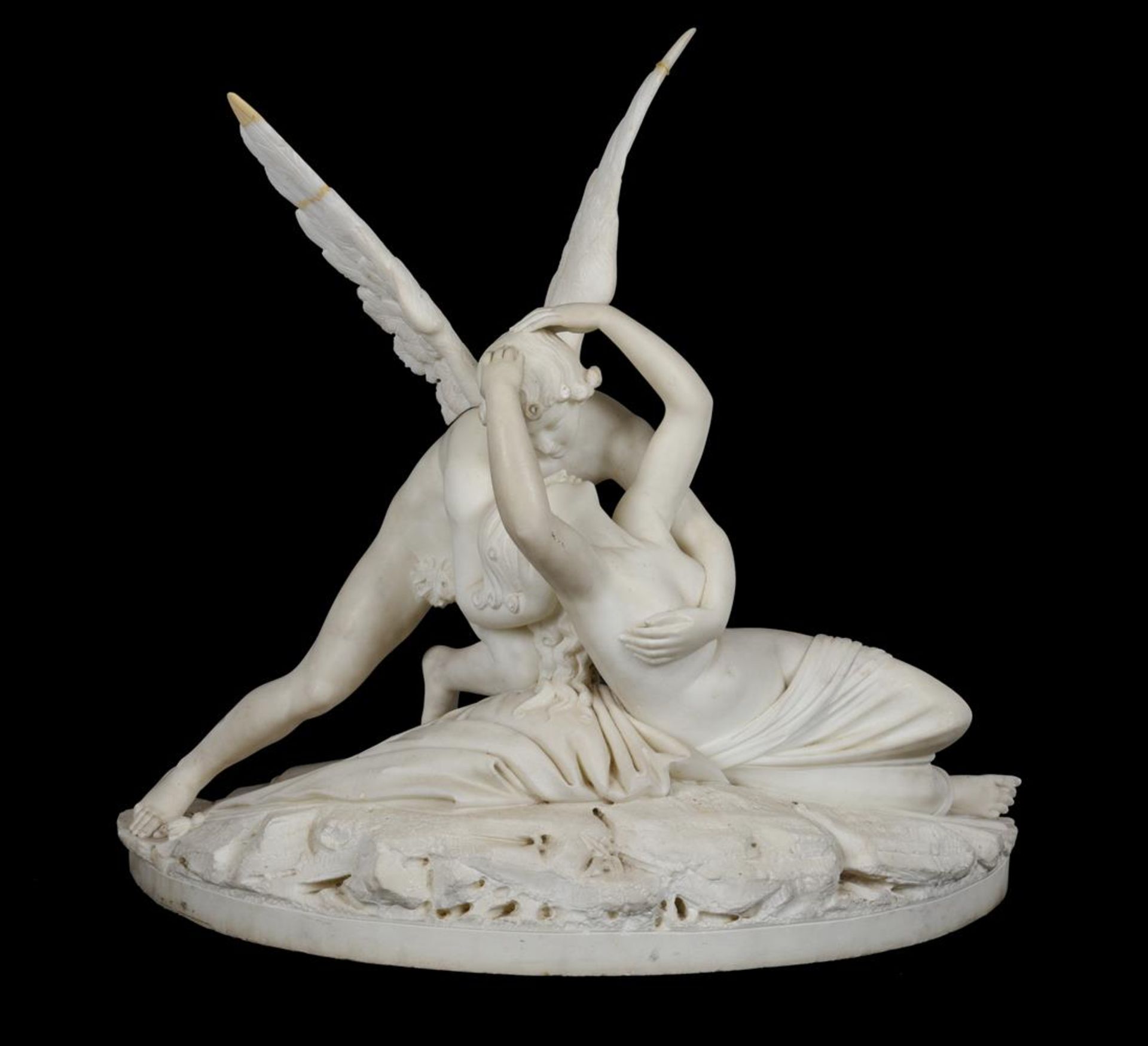 AFTER ANTONIO CANOVA (1757-1822), PSYCHE REVIVED BY CUPID'S KISS - Bild 2 aus 7