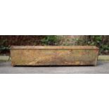 A CAST IRON TROUGH, 20TH CENTURY