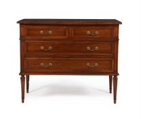 A MAHOGANY COMMODE IN FRENCH DIRECTOIRE STYLE