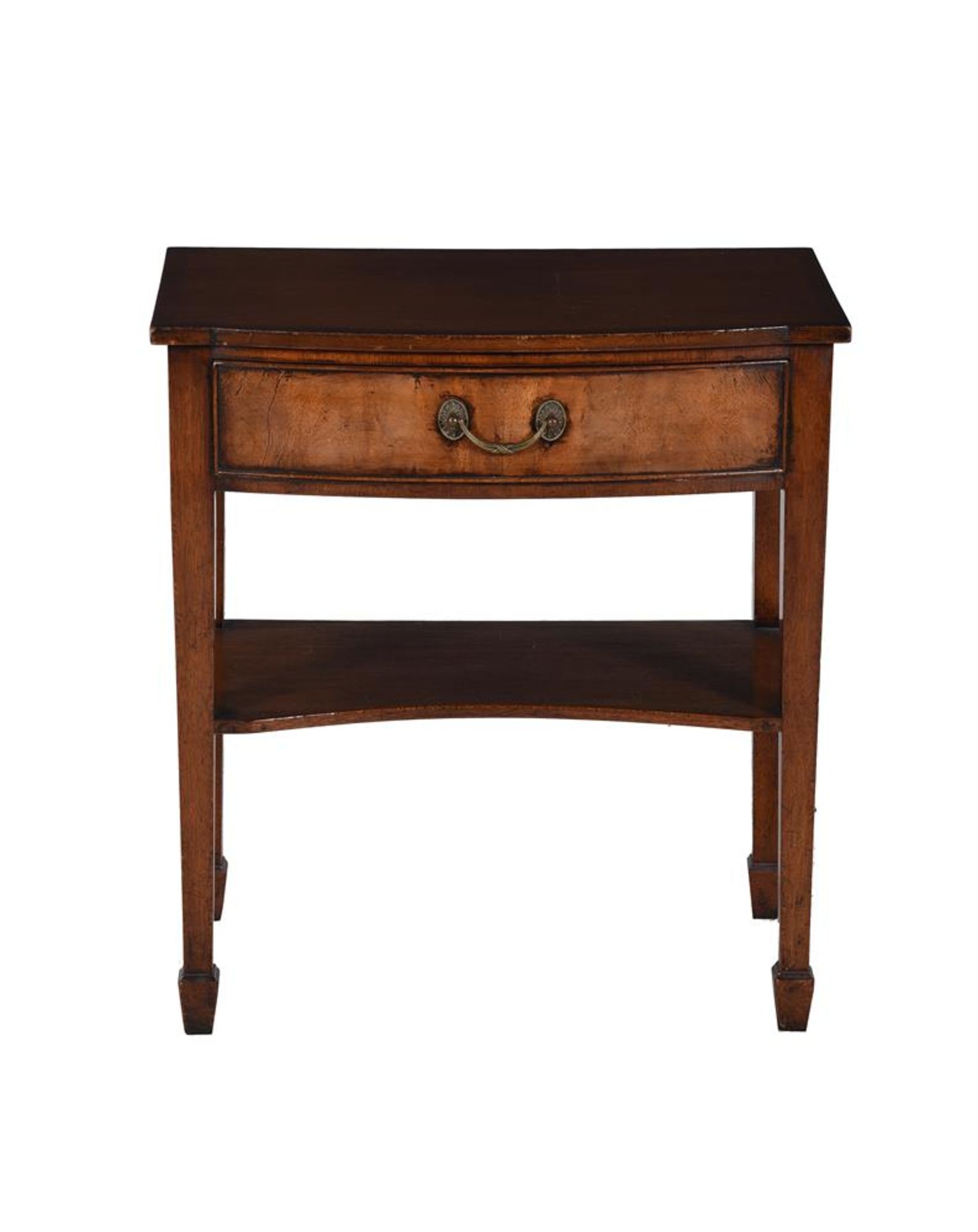 AN EARLY 20TH CENTURY SIDE TABLE IN GEORGE III STYLE
