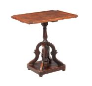 A VICTORIAN TEAK SHIP'S TABLE