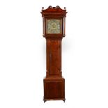 A GEORGE III OAK LONGCASE CLOCK, JOHN LAWSON