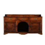 A GEORGE III WELSH OAK DRESSER