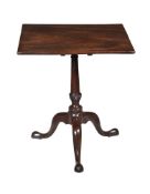 A GEORGE III MAHOGANY OCCASIONAL TABLE