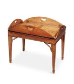 A MAHOGANY BUTLER'S TRAY